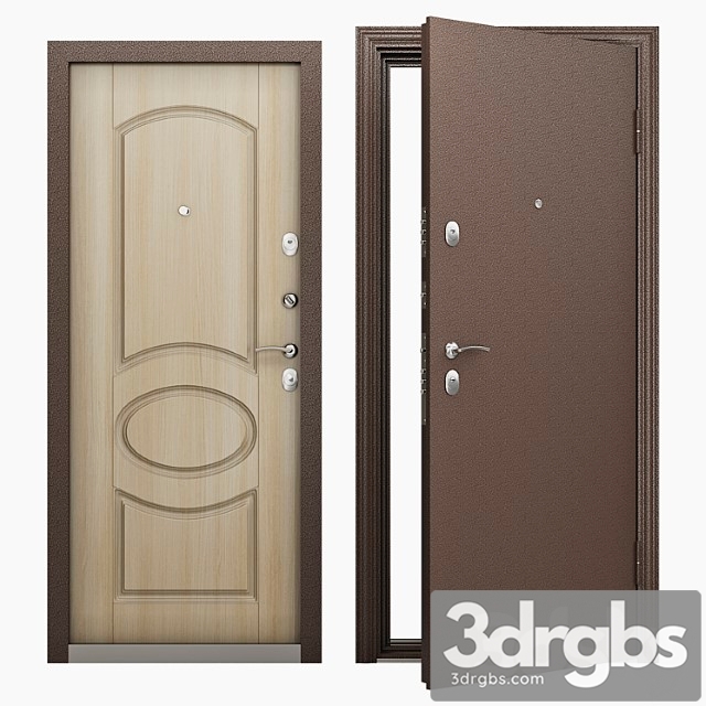 Entrance door torex series delta-100 d16 3dsmax Download - thumbnail 1