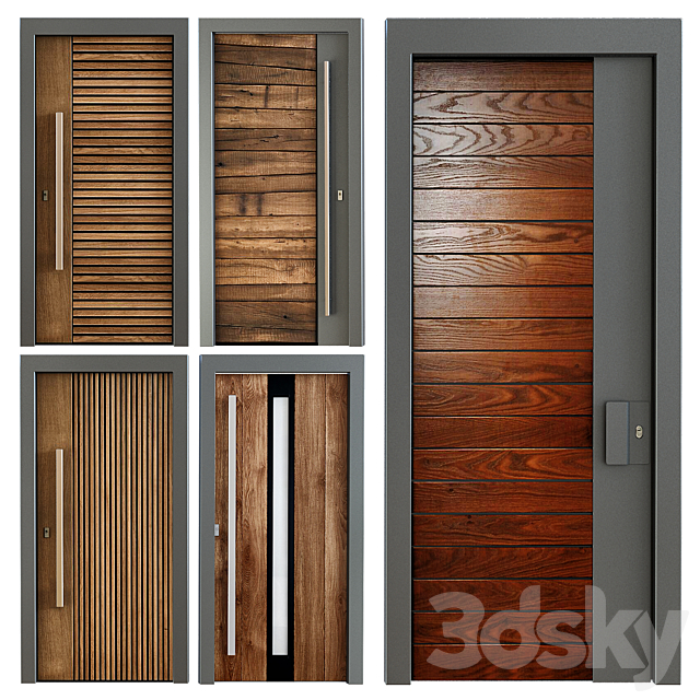 Entrance Doors 2 3DSMax File - thumbnail 1