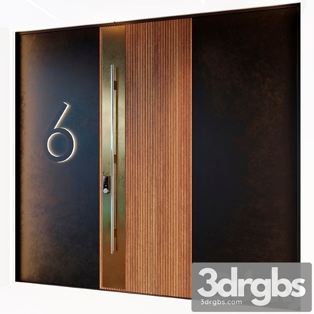 Entrance Doors 3dsmax Download - thumbnail 1