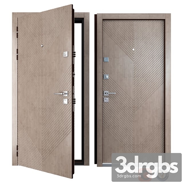 Entrance Metal Door Olion Zimen 3dsmax Download - thumbnail 1