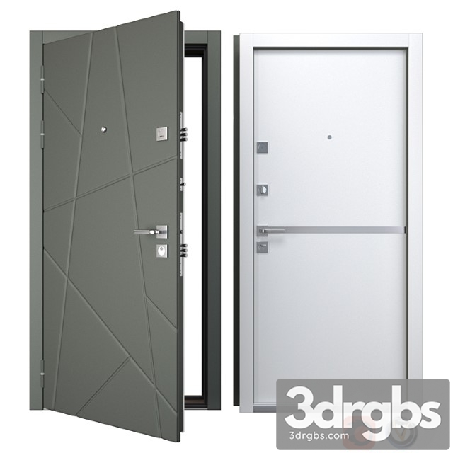 Entrance Metal Door Stella Your Frame 3dsmax Download - thumbnail 1