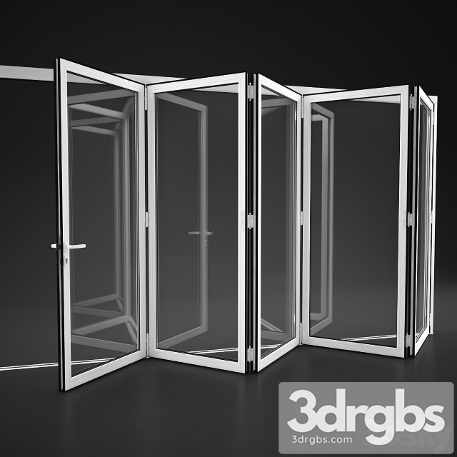 Folding Doors Alumil 3dsmax Download - thumbnail 1