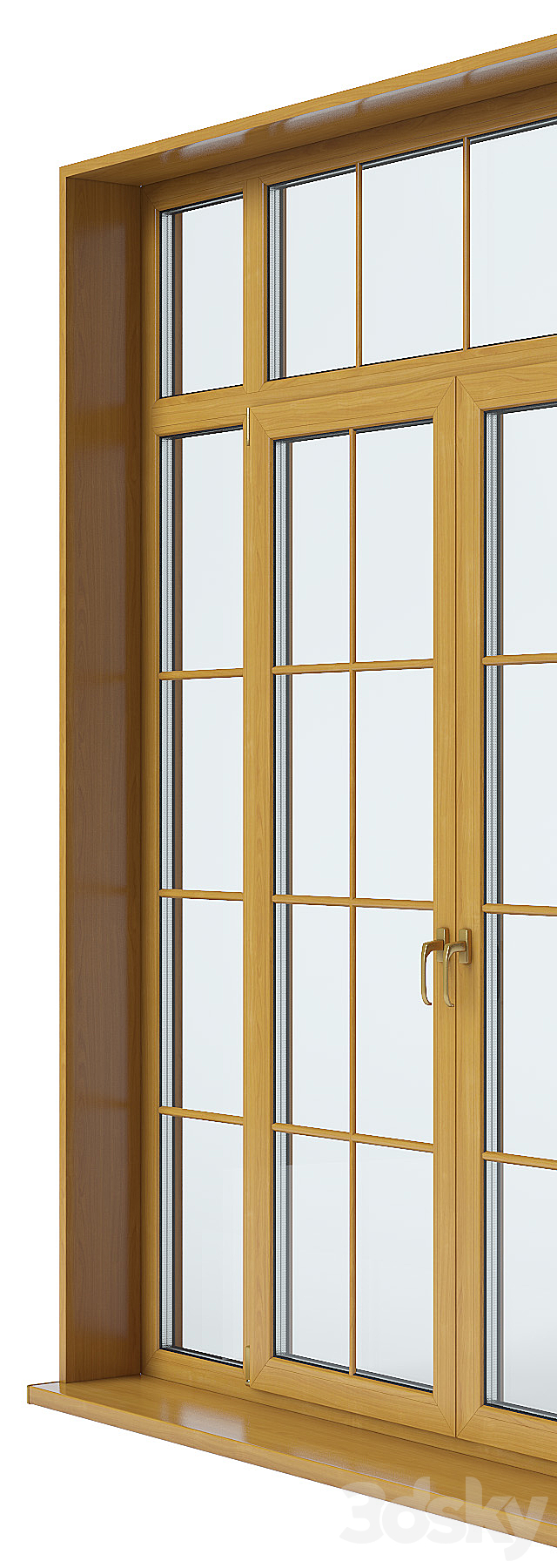 French door 3DSMax File - thumbnail 2