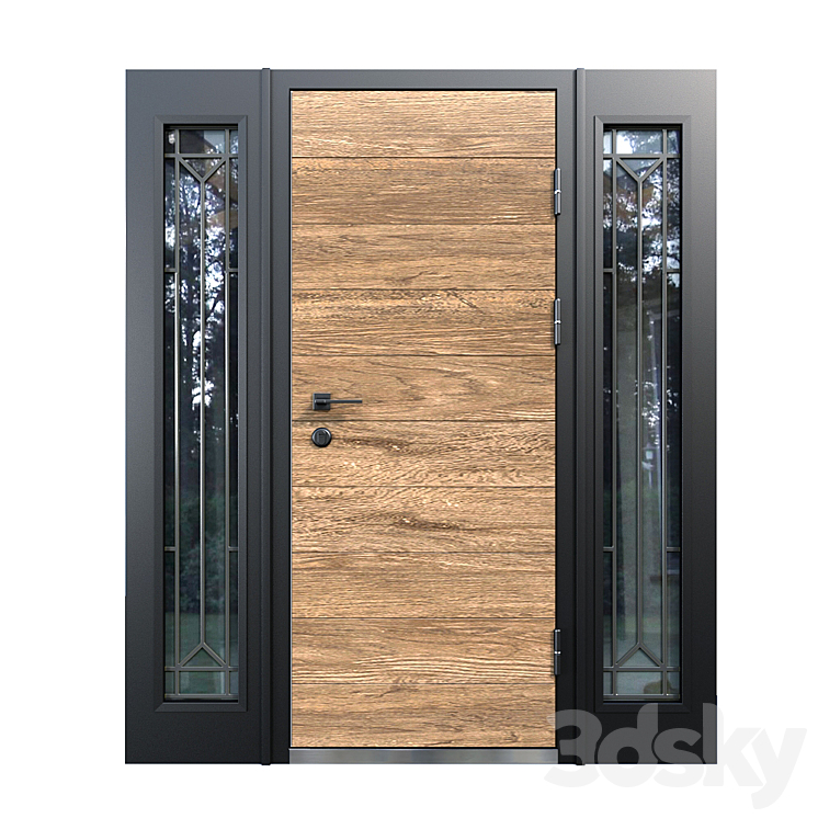 Front door 17 3DS Max - thumbnail 1