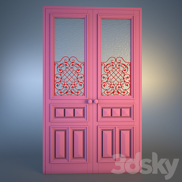 Front door 3ds Max - thumbnail 1