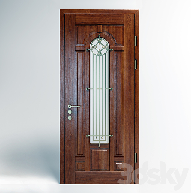 Front door “New World” 3DS Max Model - thumbnail 2