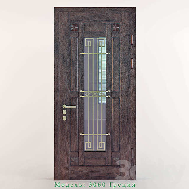 Front door “New World” 3DS Max Model - thumbnail 2