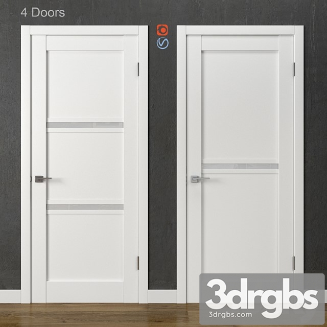 Gamma academy doors (part 2) 3dsmax Download - thumbnail 1