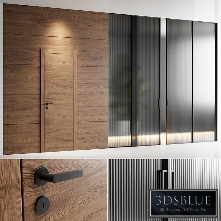 Garofoli Doors Set 2 3DS Max - thumbnail 3