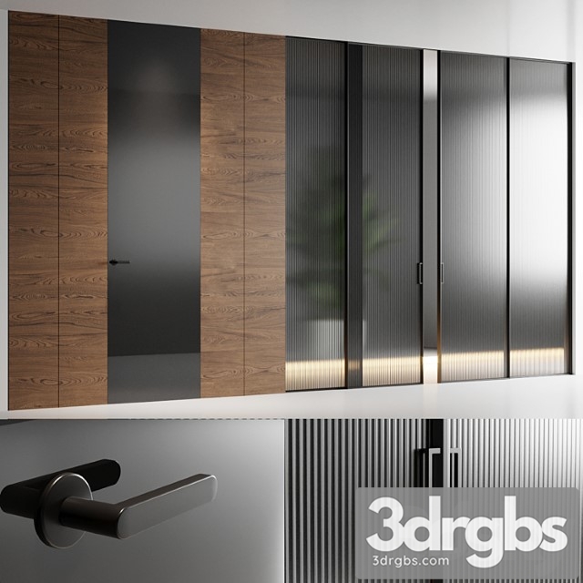 Garofoli Doors Set 3dsmax Download - thumbnail 1