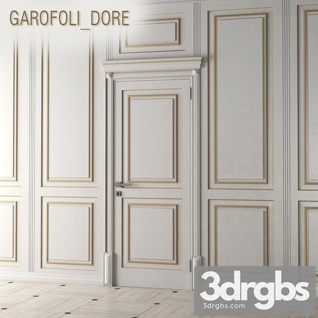 Garofoli Dore Door 3dsmax Download - thumbnail 1