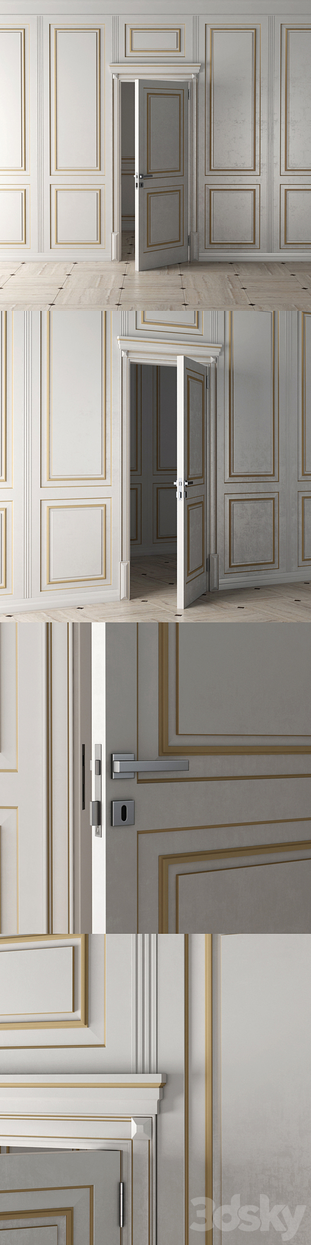 Garofoli Dore Door 3DSMax File - thumbnail 2