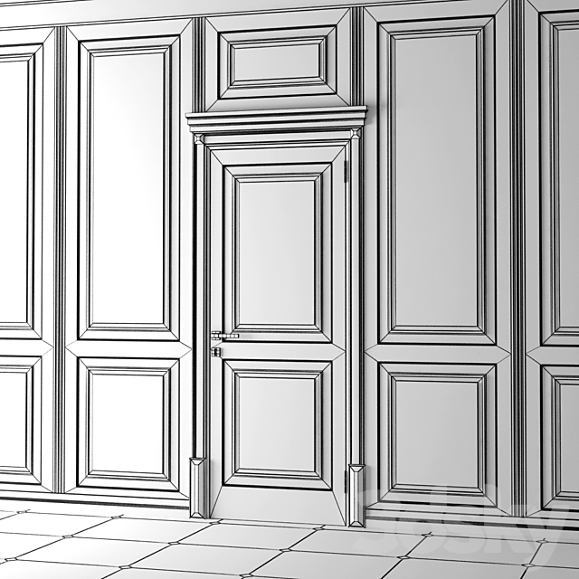 Garofoli Dore Door 3DSMax File - thumbnail 3