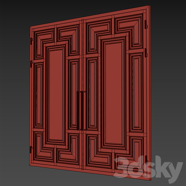 Gate black loft 10 3DS Max Model - thumbnail 5