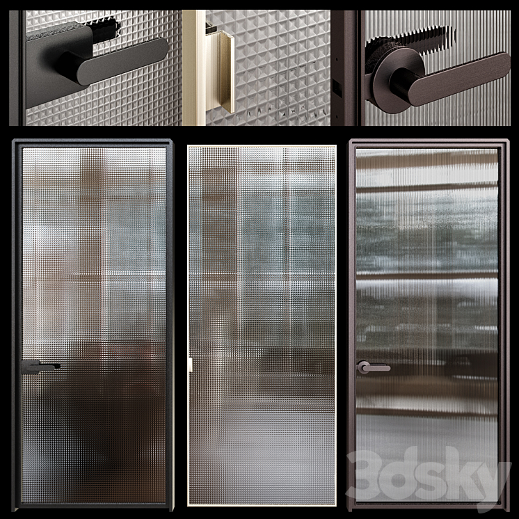 Glasitalia doors 3DS Max - thumbnail 1