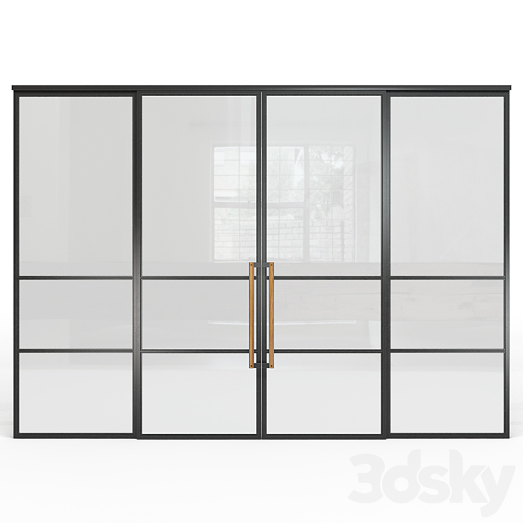 Glass partition (Loft) 6 3DS Max - thumbnail 2