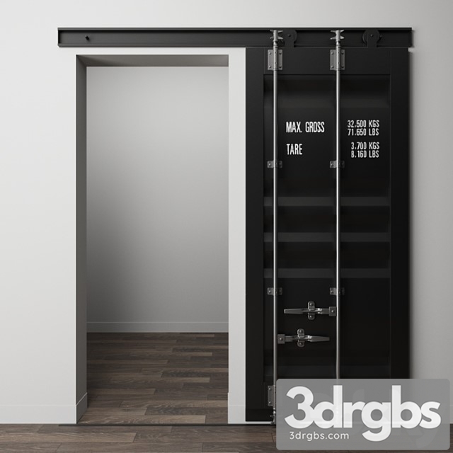 Granary door 3dsmax Download - thumbnail 1