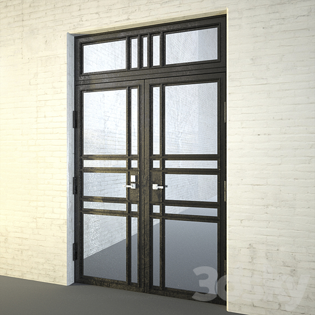 INDUSTRIAL LOFT DOOR 3DS Max Model - thumbnail 1