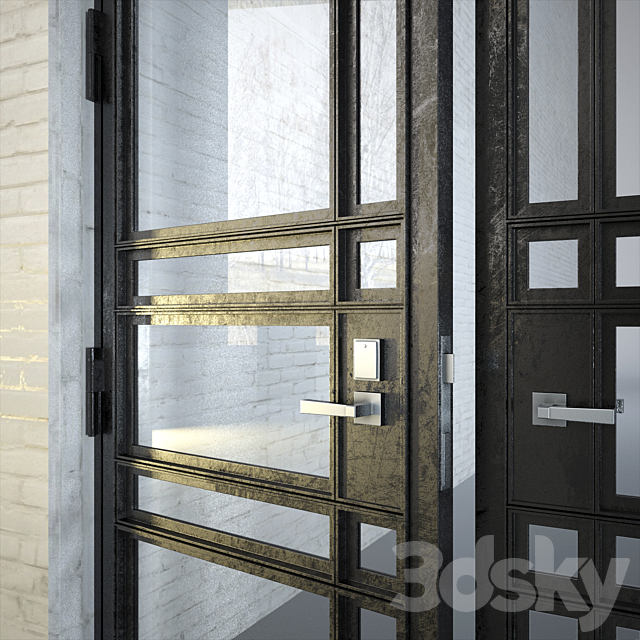 INDUSTRIAL LOFT DOOR 3DS Max Model - thumbnail 2