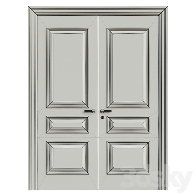 interior door 139 3DS Max Model - thumbnail 6