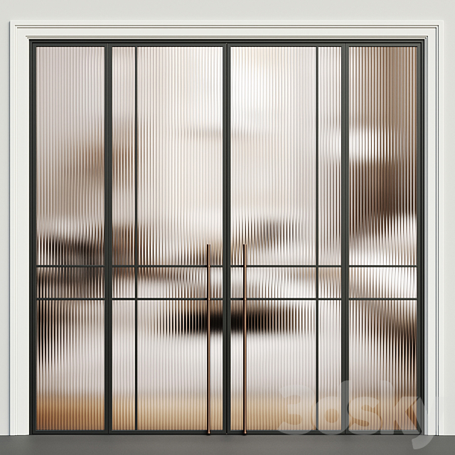 Interior door 179 3ds Max - thumbnail 2