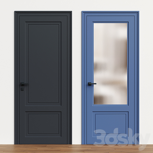 Interior door 198 – Novadvery 3DS Max Model - thumbnail 3