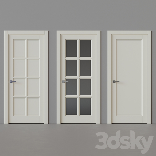 Interior door – Chalet (Sofia) 3DSMax File - thumbnail 2