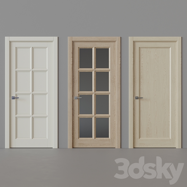 Interior door – Chalet (Sofia) 3DSMax File - thumbnail 5