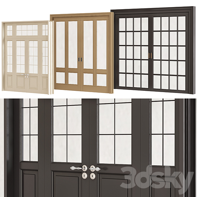 Interior doors ? 001 3DSMax File - thumbnail 1