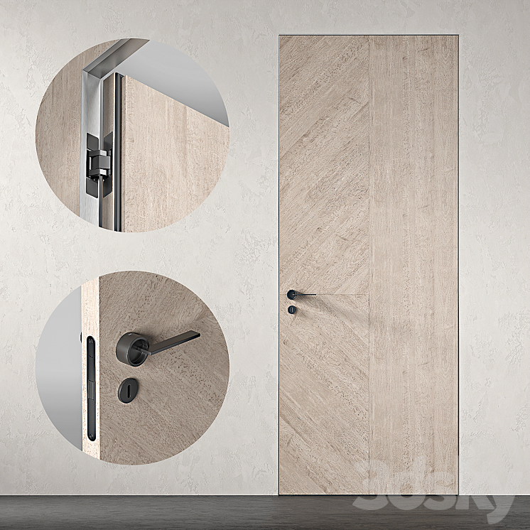 INTERIOR DOORS 019 3DS Max - thumbnail 2