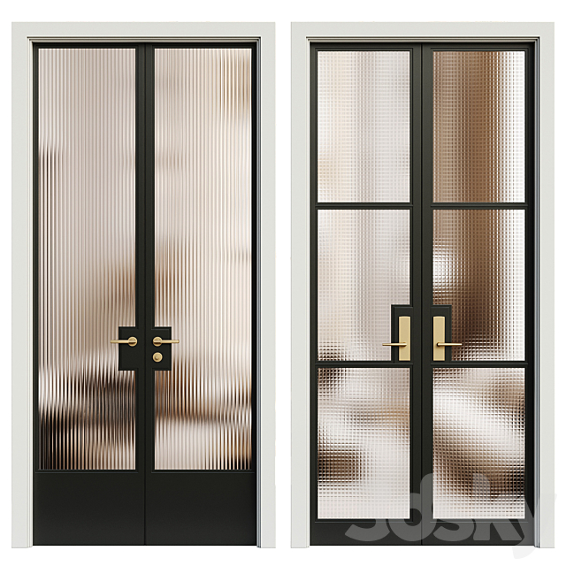 interior doors 120 3ds Max - thumbnail 1