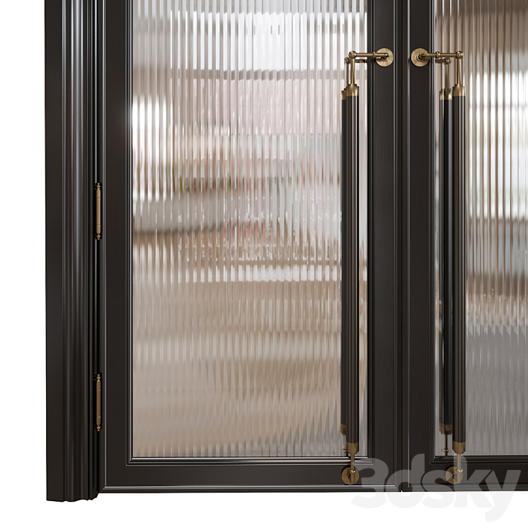 Interior doors 3DS Max Model - thumbnail 2