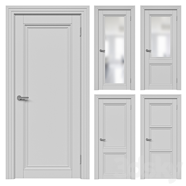 Interior doors Centro Volkhovets 3ds Max - thumbnail 1