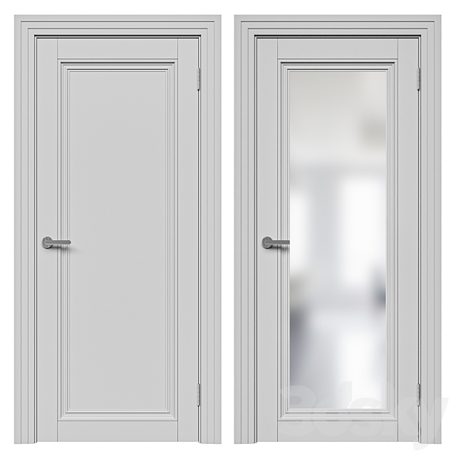 Interior doors Centro Volkhovets 3ds Max - thumbnail 2