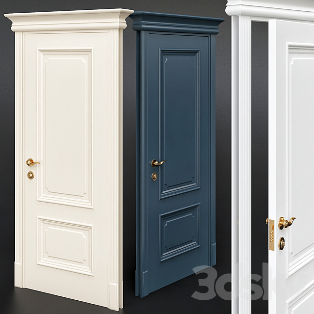 Interior doors Imperiale PF2 3DSMax File - thumbnail 2