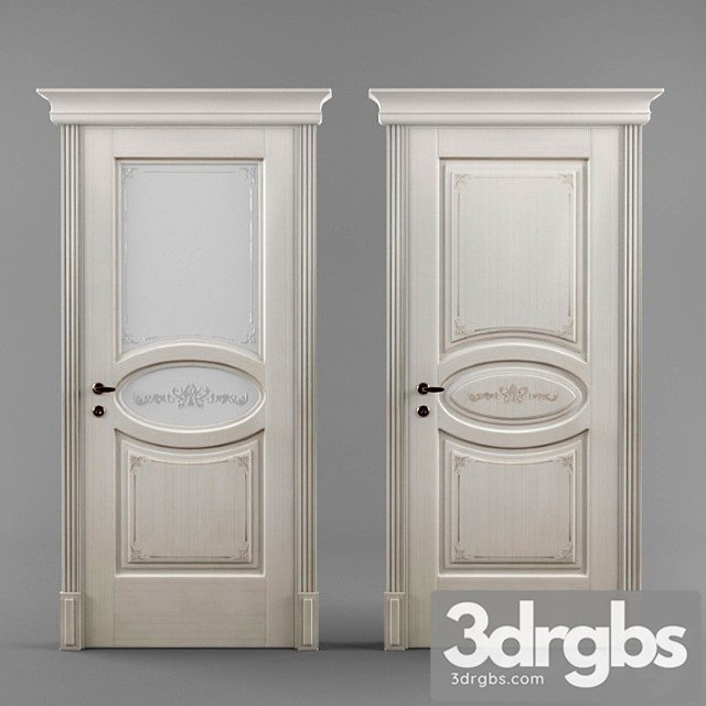 Interior Doors Lanfranco Versailles 3dsmax Download - thumbnail 1