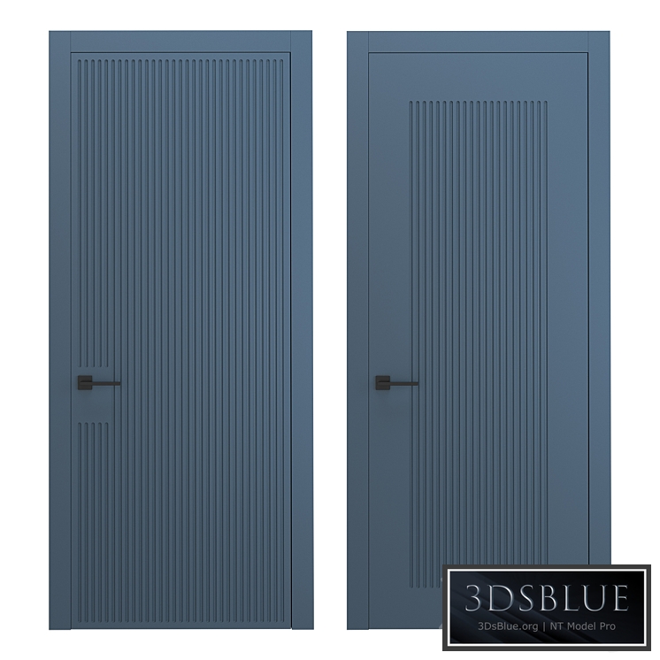 Interior doors milled 1 3DS Max - thumbnail 3