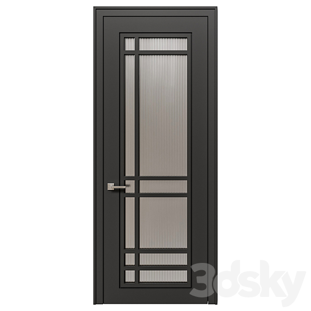 Interior Doors MOSAIC-10 3ds Max - thumbnail 2