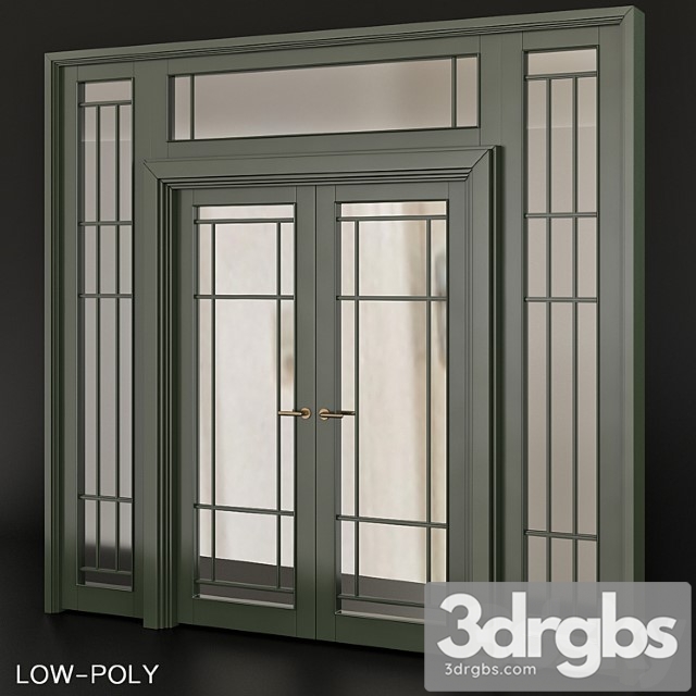 Interior doors premium pro no. 10 3dsmax Download - thumbnail 1