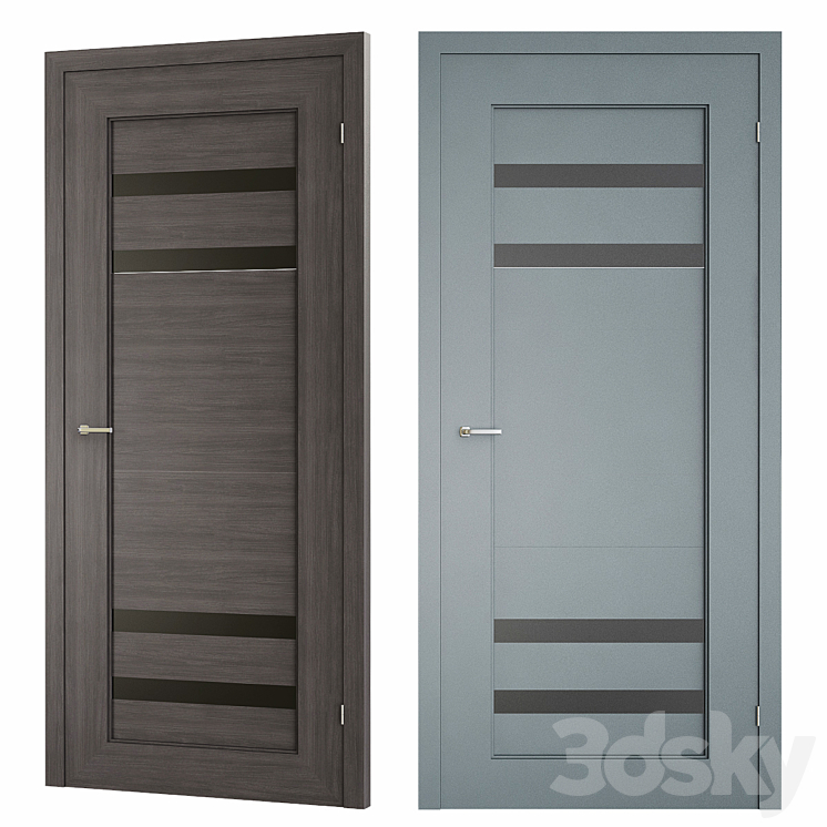 Interior Doors Premium Pro No. 124 3DS Max - thumbnail 1