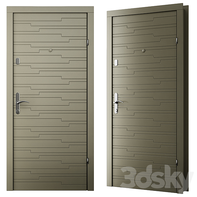 Interior Doors Premium Pro No. 89 3DSMax File - thumbnail 1