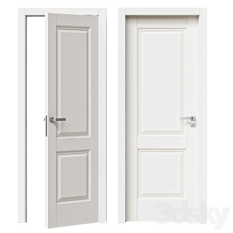 Interroom door ProfilDoors Series U model 2.112U 3DS Max Model - thumbnail 1