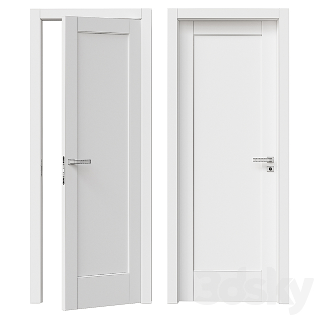 Interroom door ProfilDoors Series U model 2.18U 3DS Max Model - thumbnail 3