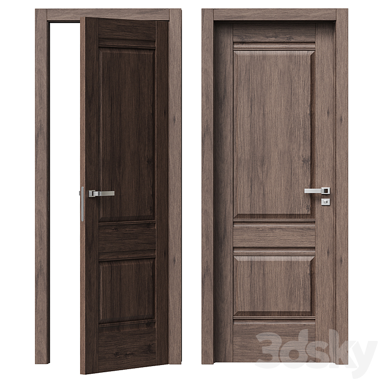 Interroom door ProfilDoors Series XN model 1XN 3DS Max Model - thumbnail 1