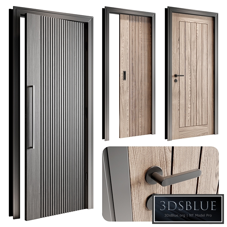 Ipddoors Set 3DS Max - thumbnail 3