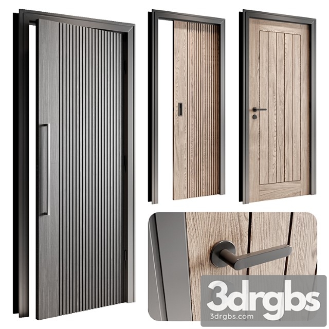 Ipddoors Set 3dsmax Download - thumbnail 1