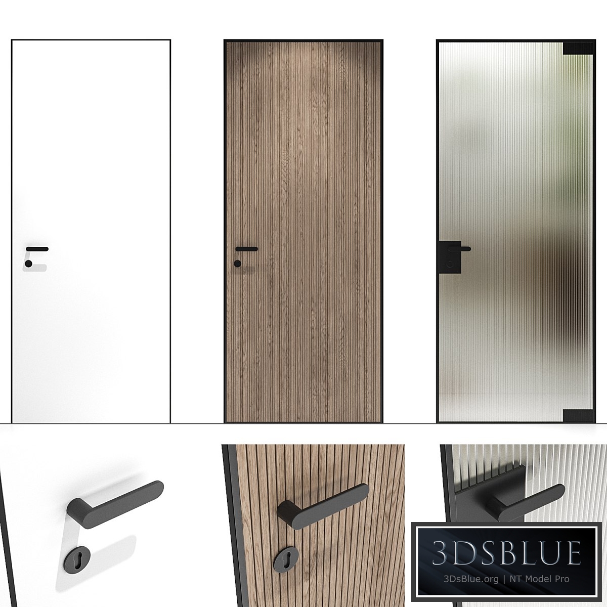 Italian Doors 220 3DS Max - thumbnail 3