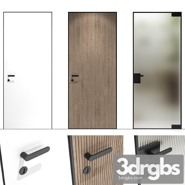 Italian Doors 220 3dsmax Download - thumbnail 1