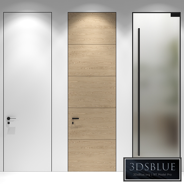 Italian doors Garofoli 3DS Max - thumbnail 3