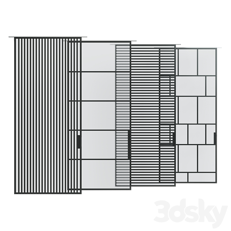 JAP_door_slides 3DS Max - thumbnail 1